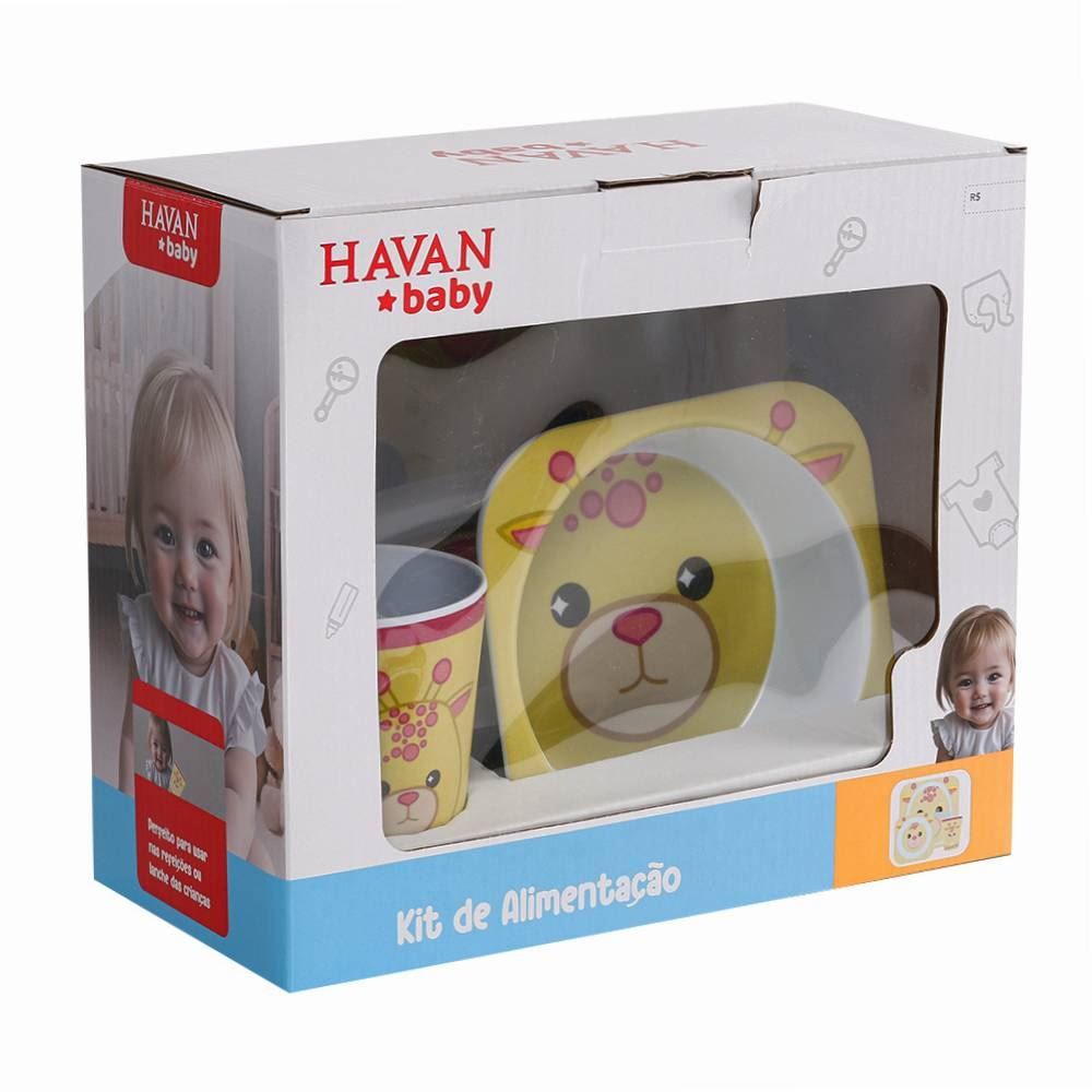 Kit Alimentação 3 Pçs Havan Baby - HBR0744