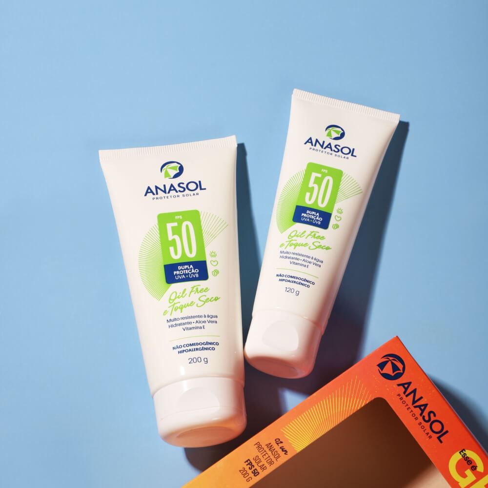 Kit Anasol Protetor Solar Fps 50