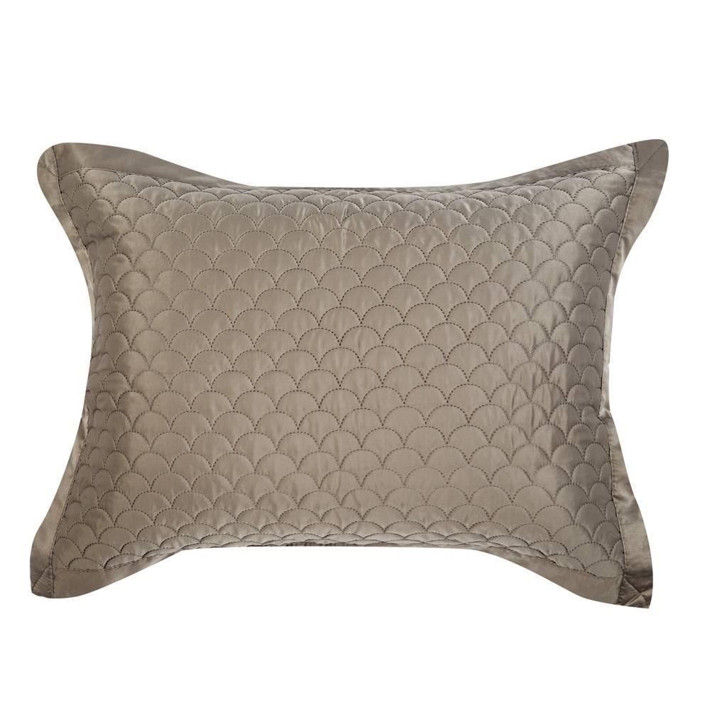 Kit Colcha Queen 100% Poliéster Havan Casa 3 Pçs - Taupe
