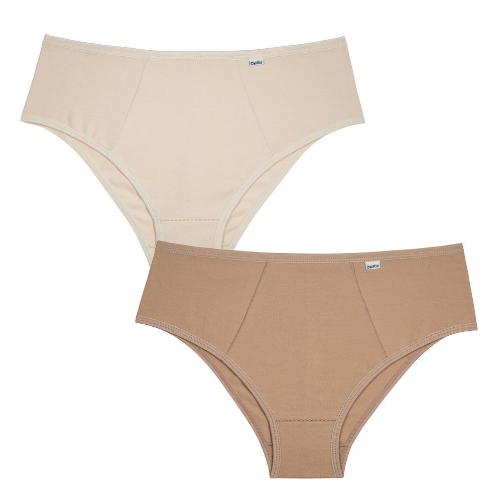 Kit com 2 Calcinhas Reforçado Cotton DelRio