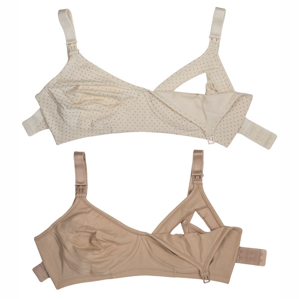 Kit com 2 Sutiãs Amamentação Duo DelRio Ref 40205