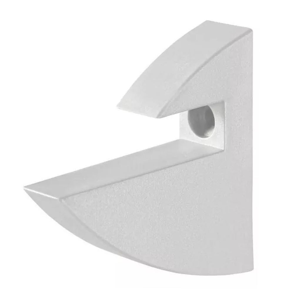 Kit Com 3 Prateleiras Com Suporte 20X60cm Prat-K - Branco