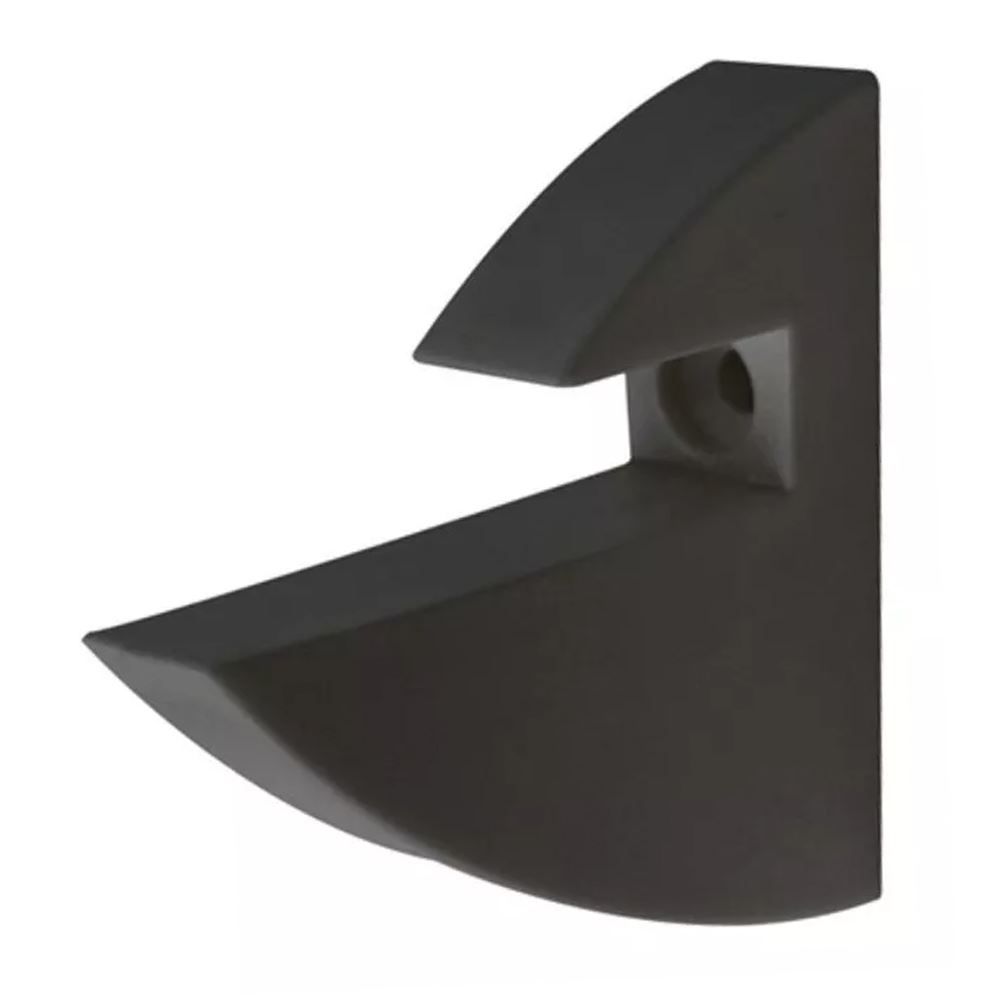 Kit Com 3 Prateleiras Com Suporte 20X60cm Prat-K - Preto