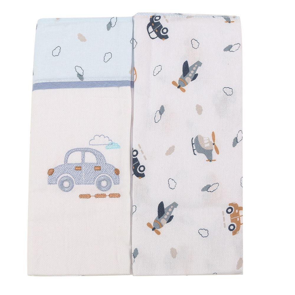 Kit Cueiro Com 2 Peças 80X80 Cm Havan Baby - Carros