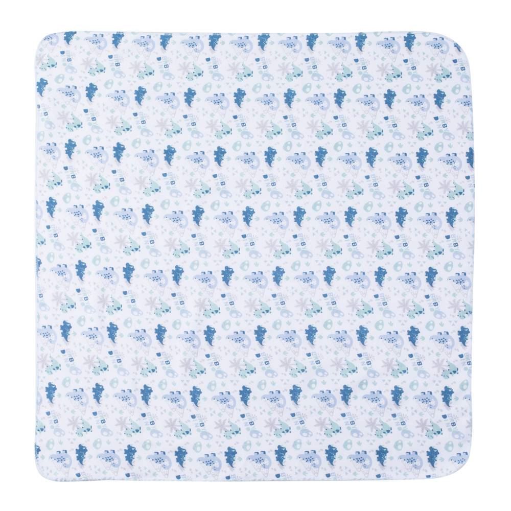 Kit Cueiro Com 2 Peças 80X80cm Havan Baby - Dino Azul