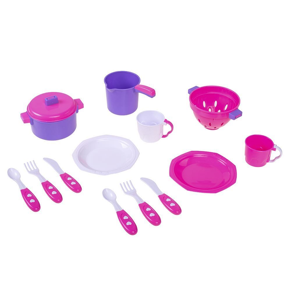 Kit De Cozinha Ta Te Ti Rosa - 331