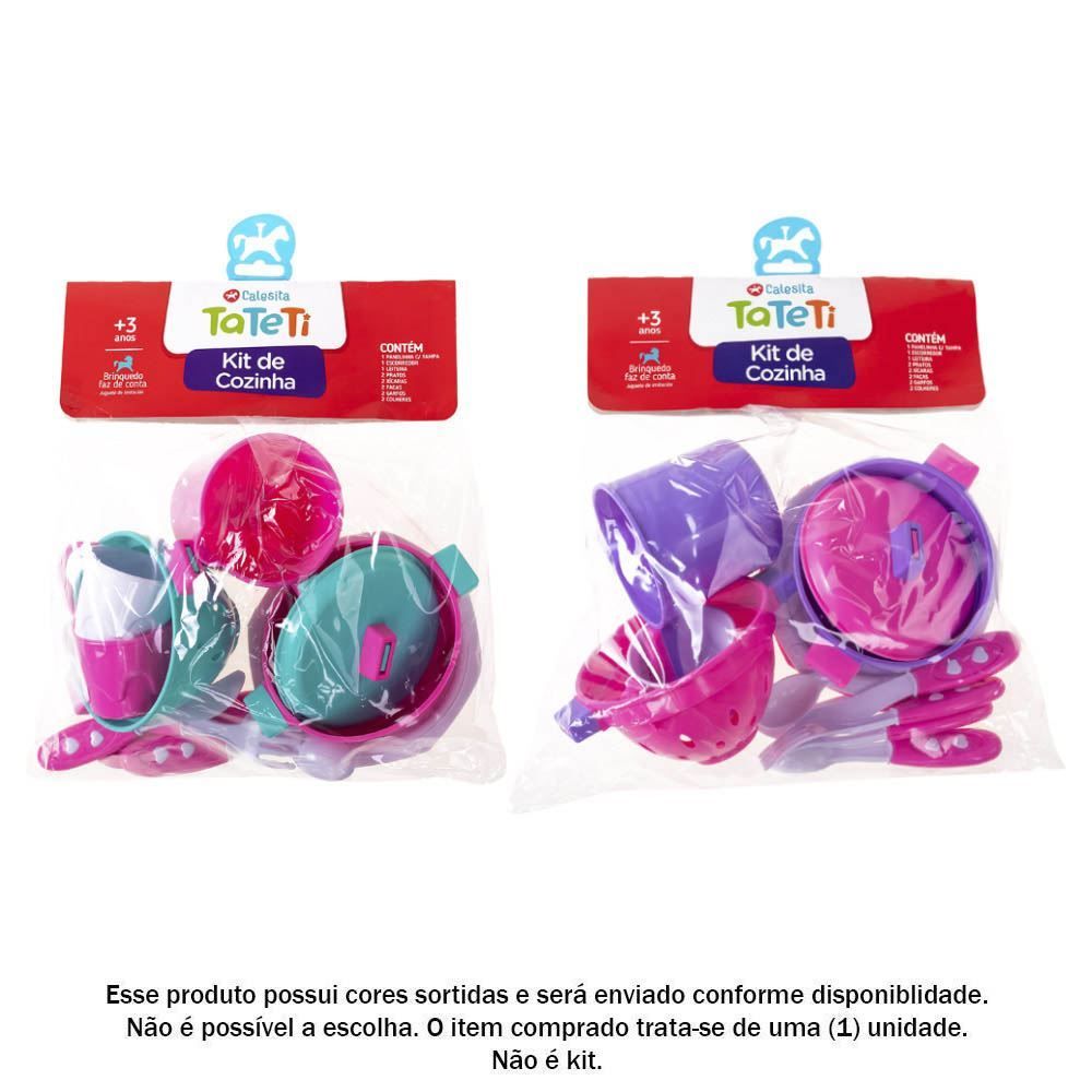 Kit De Cozinha Ta Te Ti Rosa - 331