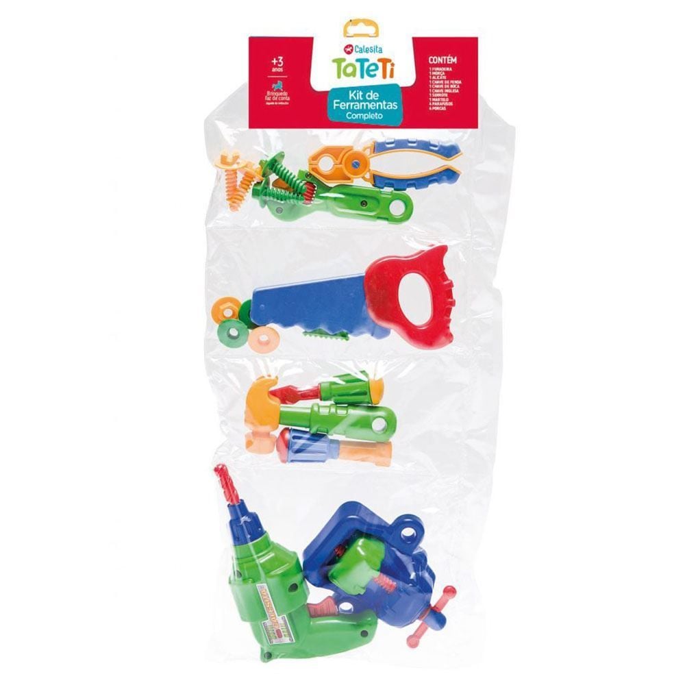 Kit De Ferramentas Completo Ta Te Ti Calesita - 457