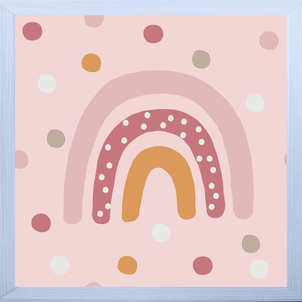 Kit De Quadros Decor Baby 3 Peças - Rainbow