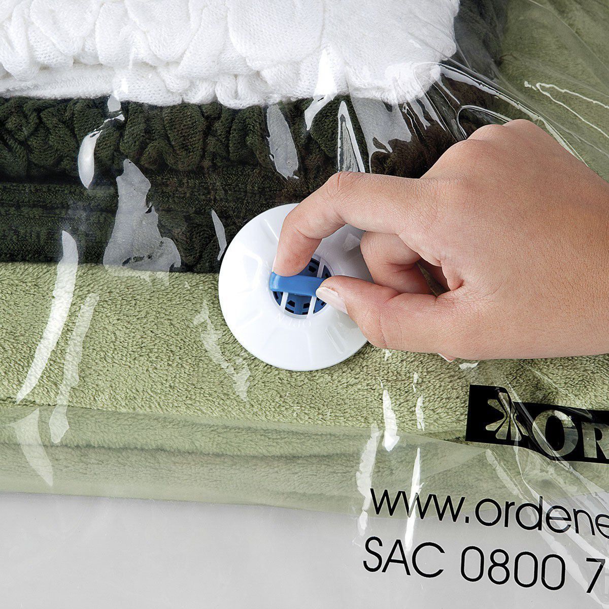 Kit Sacos a Vácuo e Bomba para Vac Bag Ordene 4 Peças - DIVERSOS