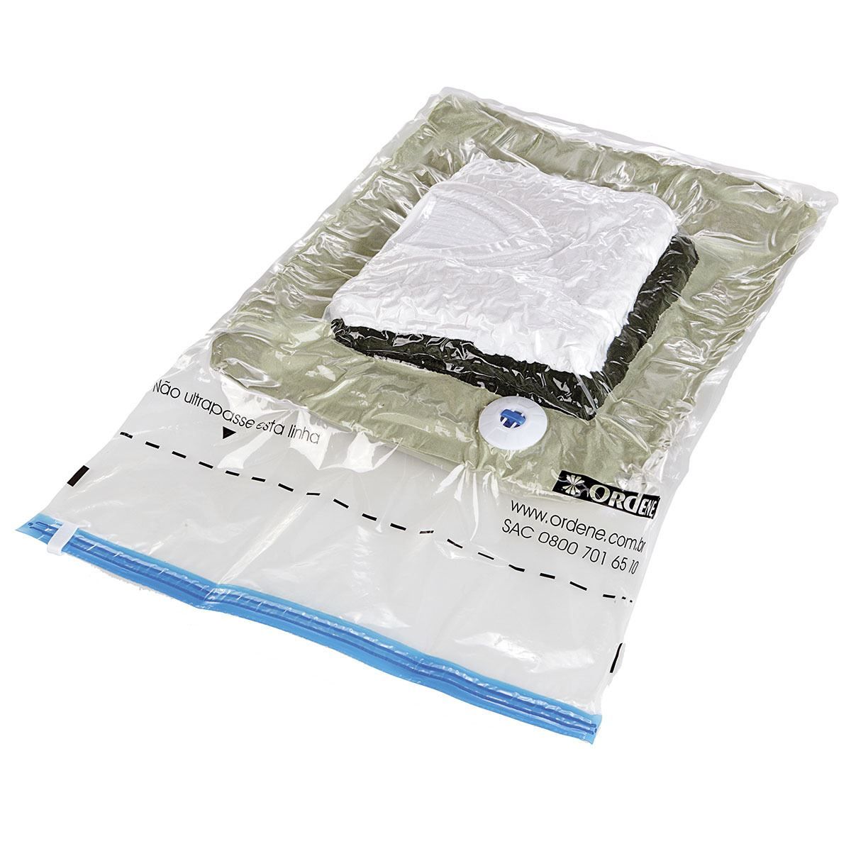 Kit Sacos a Vácuo e Bomba para Vac Bag Ordene 4 Peças - DIVERSOS