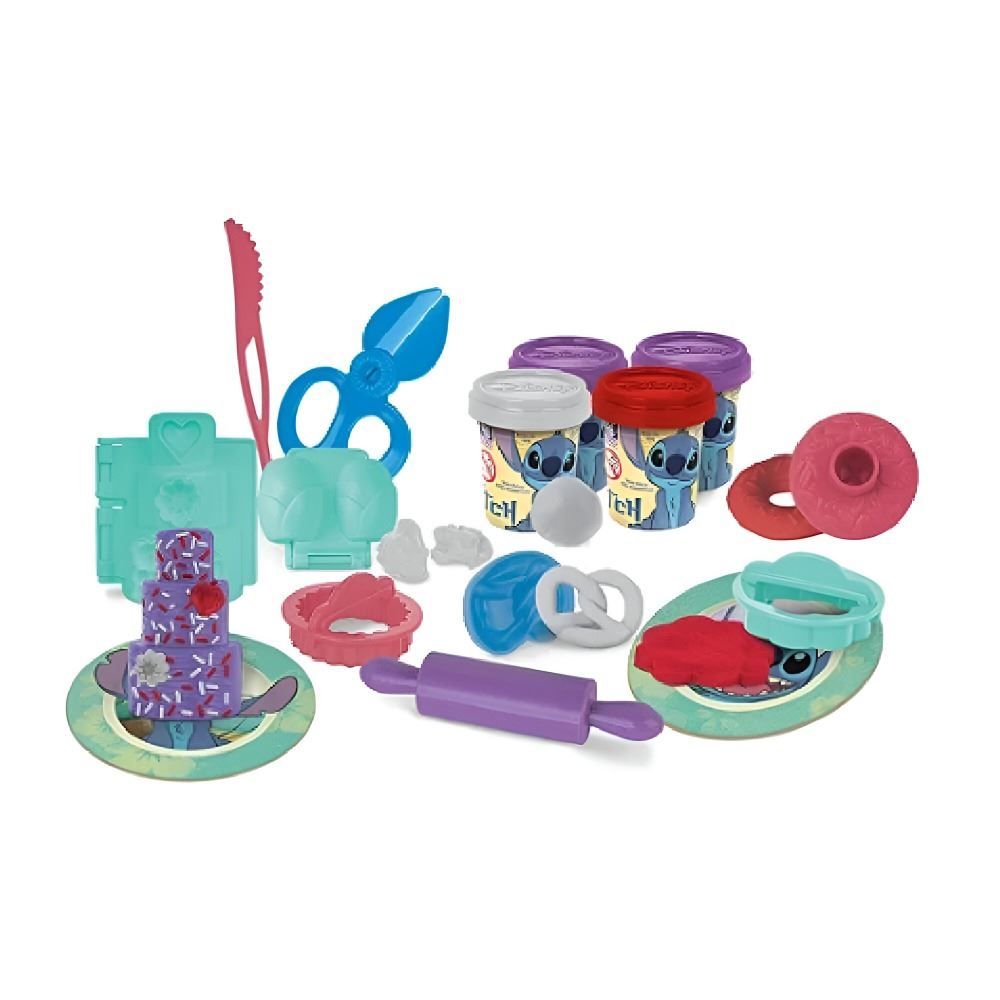 Kit Massinha Confeitaria Do Stitch Cotiplás - 2838