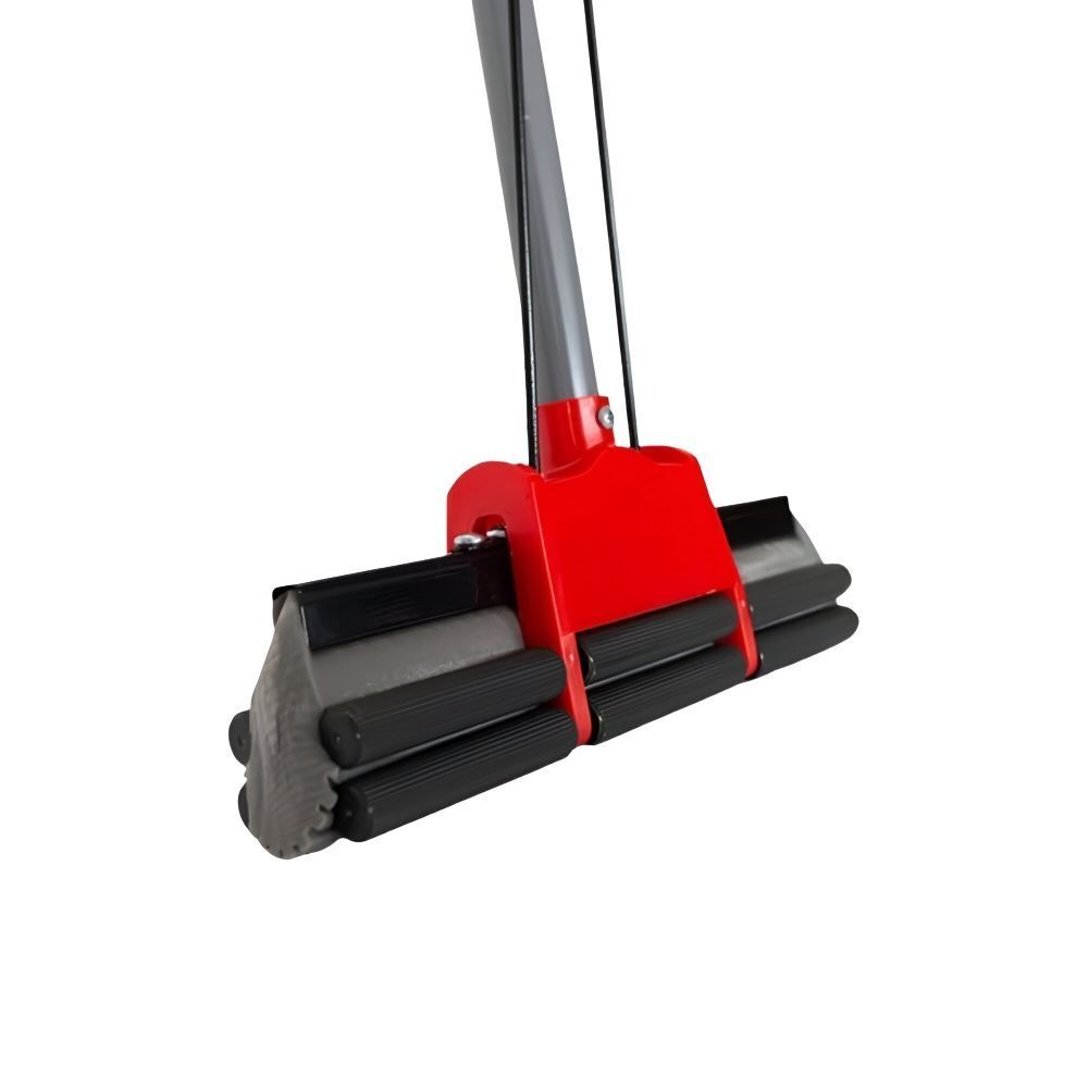 Kit Mop Esponja Powermaid - Vermelho e Cinza