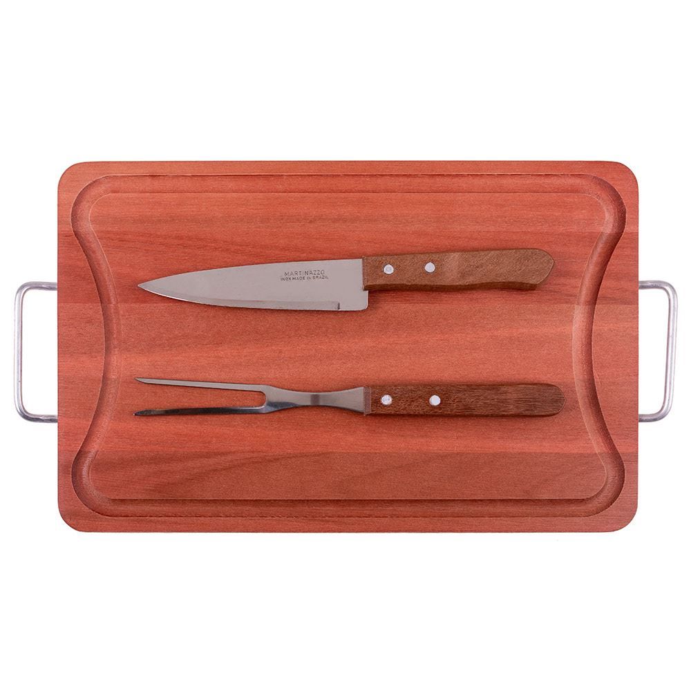 Kit Para Churrasco 3 Peças Stolf - 289