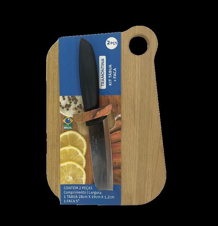 Kit Tabua + Faca Santoku