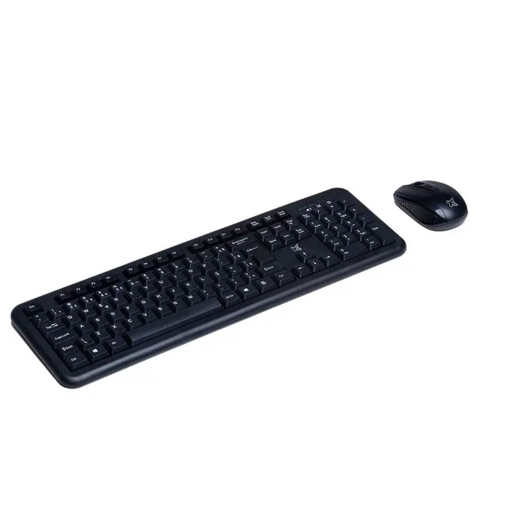 Kit Teclado E Mouse Maxprint Exagon Sem Fio - Preto