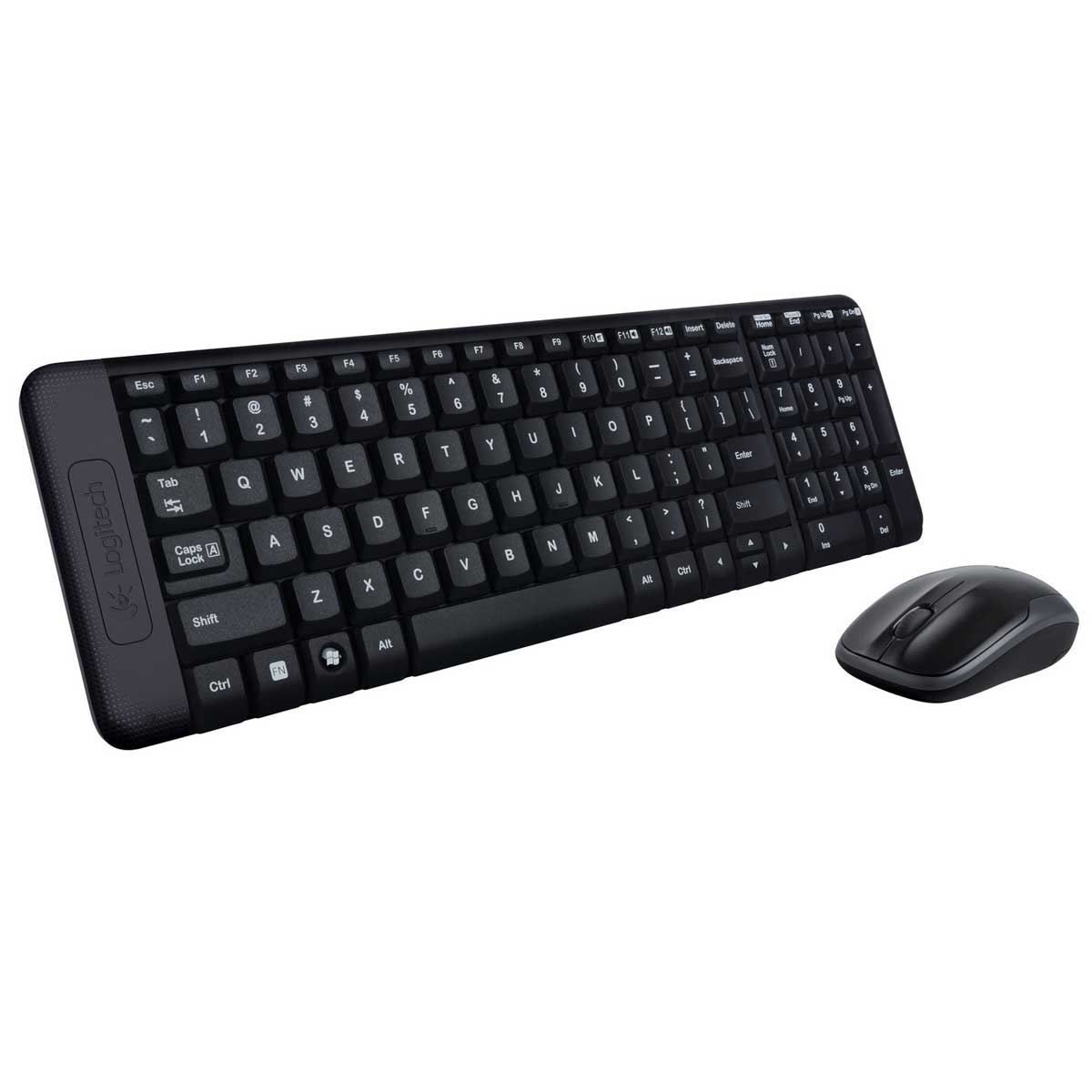 Kit Teclado e Mouse Wireless Logitech MK220 - DIVERSOS