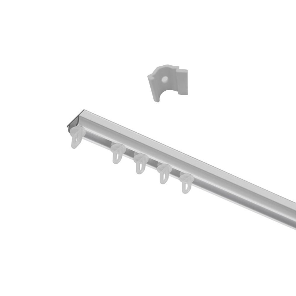 Kit Trilho Deslizante Simples 3,00 M Havan Casa - Branco