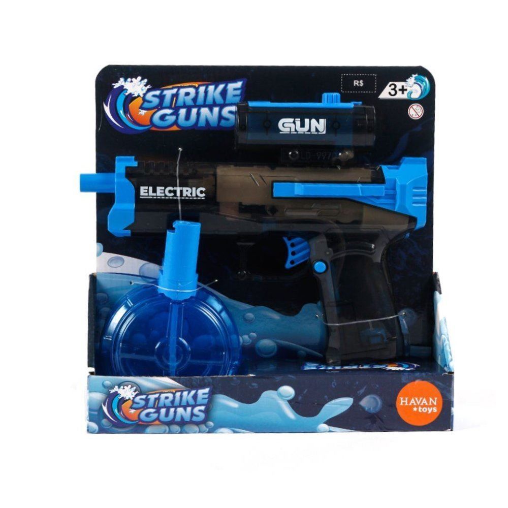 Lançador de Água Elétrico Strike Guns Havan Toys - HBR0902