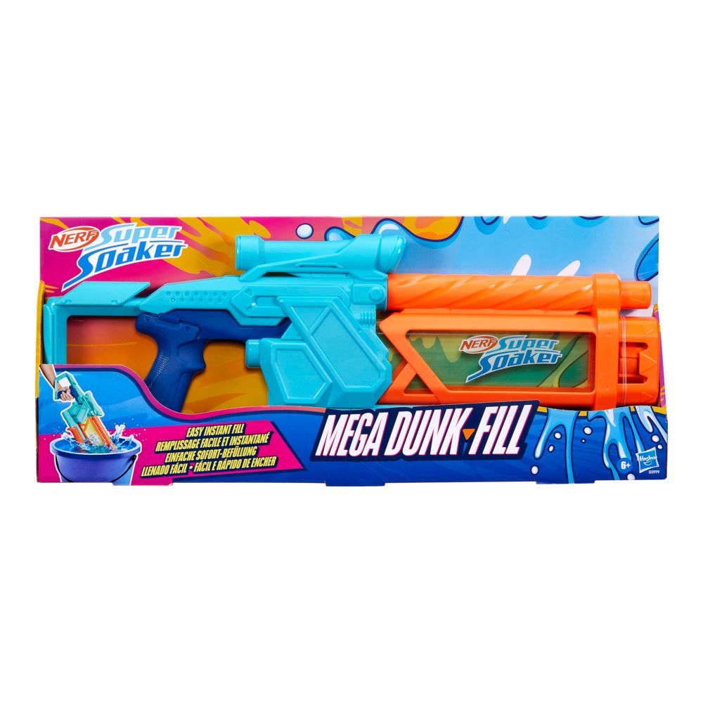 Lançador De Água Nerf Super Soaker Mega Dunk-Fill Hasbro - G0999