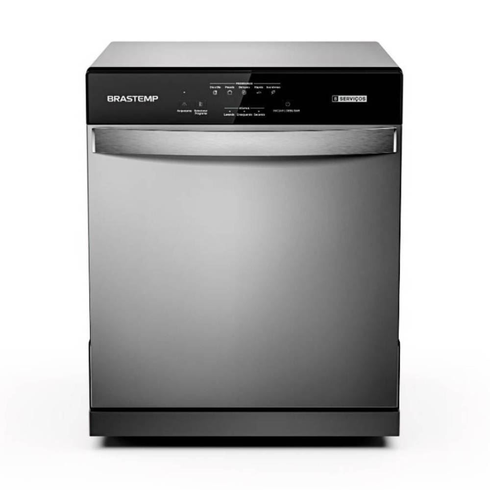 Lava Louças Brastemp 8 Serviços Cinza BLF08BS