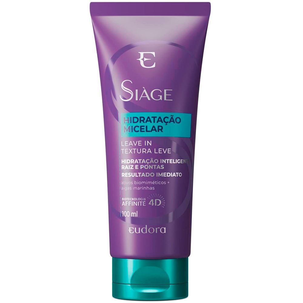 Leave-In Siàge Hidratação Micelar Eudora - 100ml