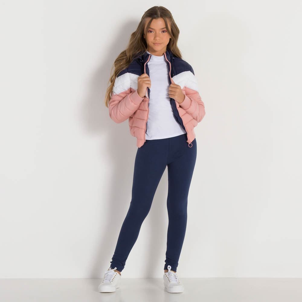 Legging 12 a 16 anos Cotton Liso Marmelada