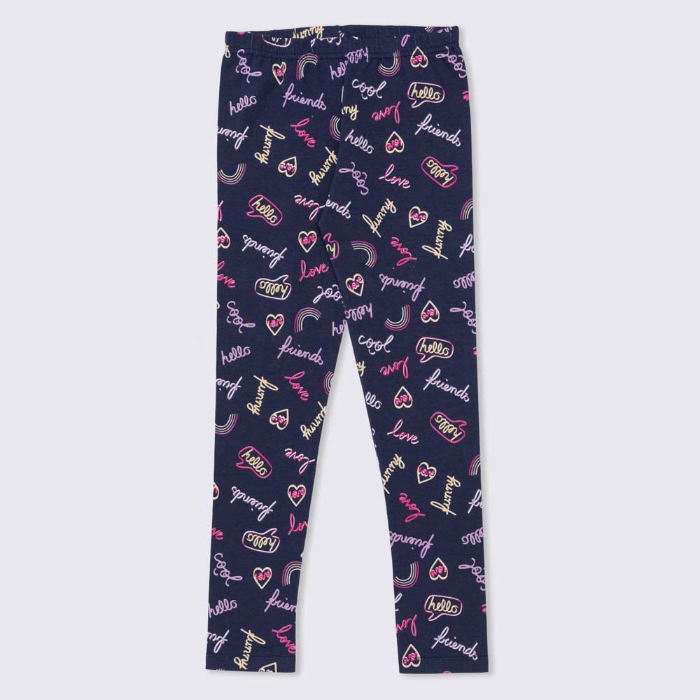 Legging 12 a 16 anos Cotton Rotativo Marmelada