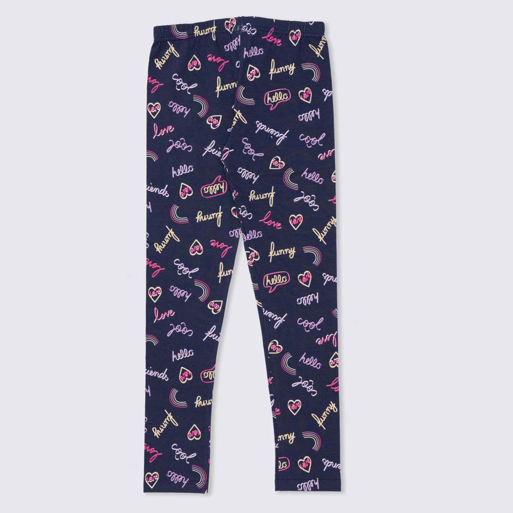 Legging 12 a 16 anos Cotton Rotativo Marmelada