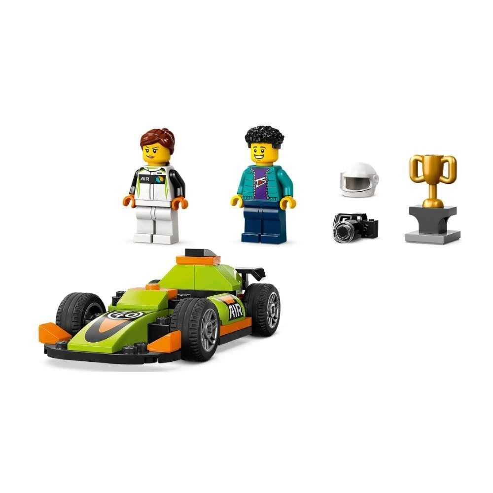 Lego Carro De Corrida Verde 56 Peças - 60399