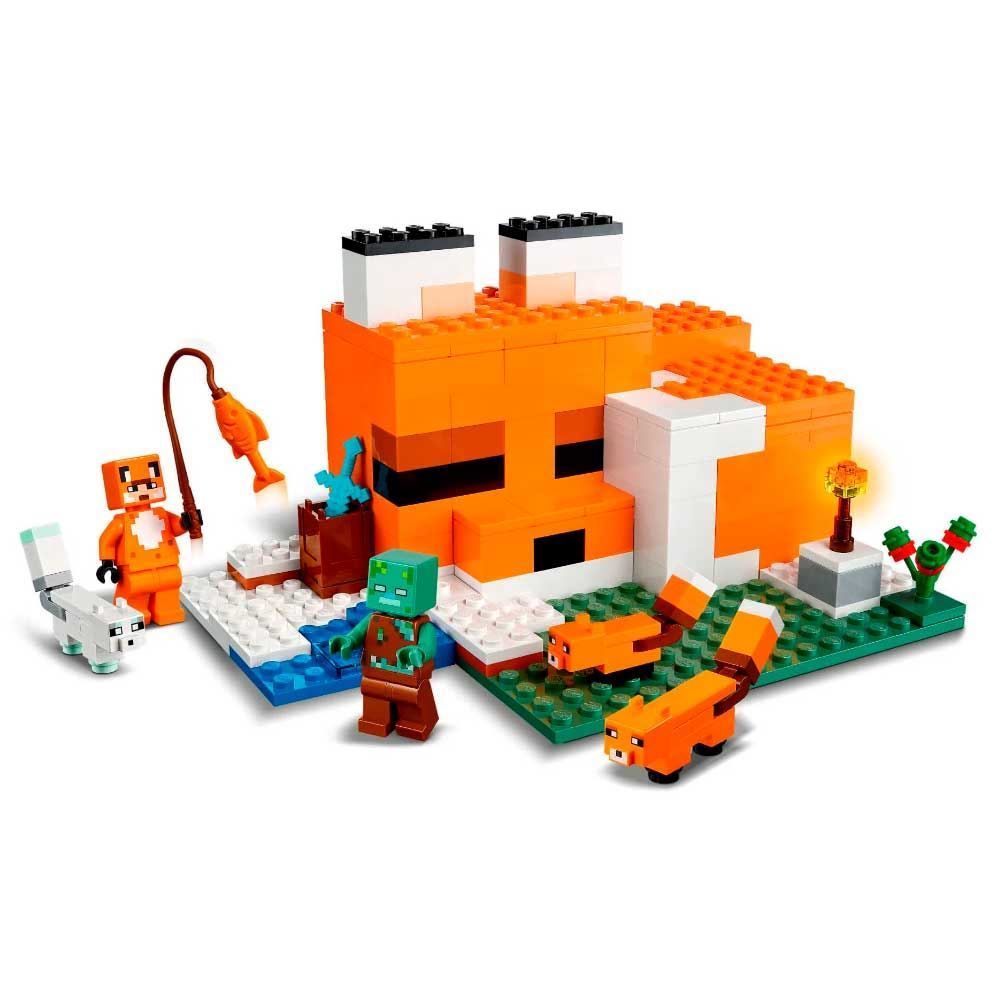 Lego Minecraft Pousada Da Raposa - 21178
