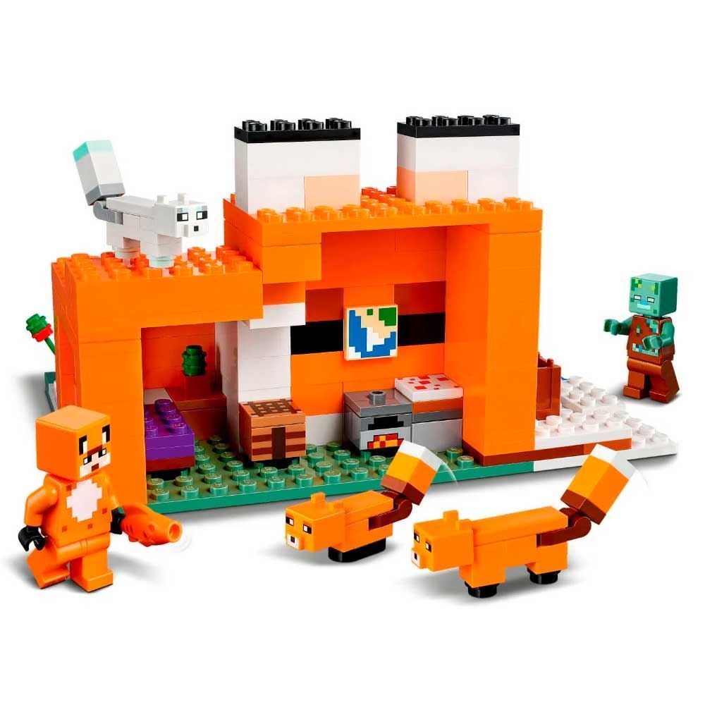 Lego Minecraft Pousada Da Raposa - 21178