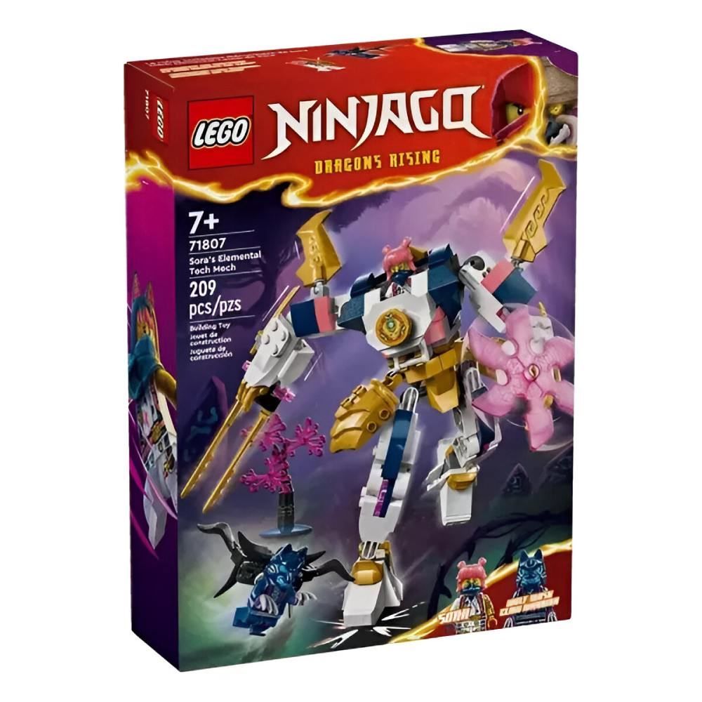 Lego Ninjago Robô Elemental Da Tecnologia Da Sora - 71807