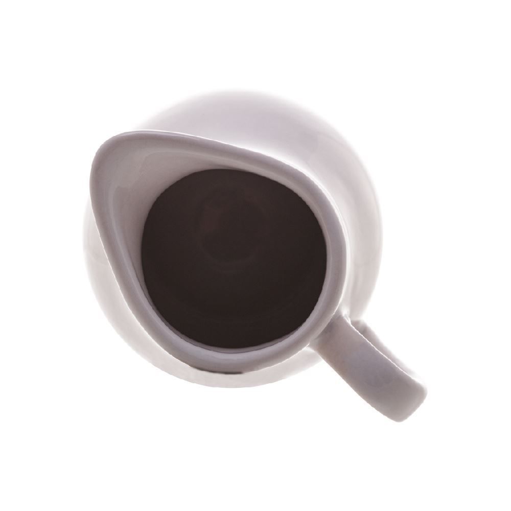 Leiteira De Porcelana Clean Lyor 180 Ml - Branco