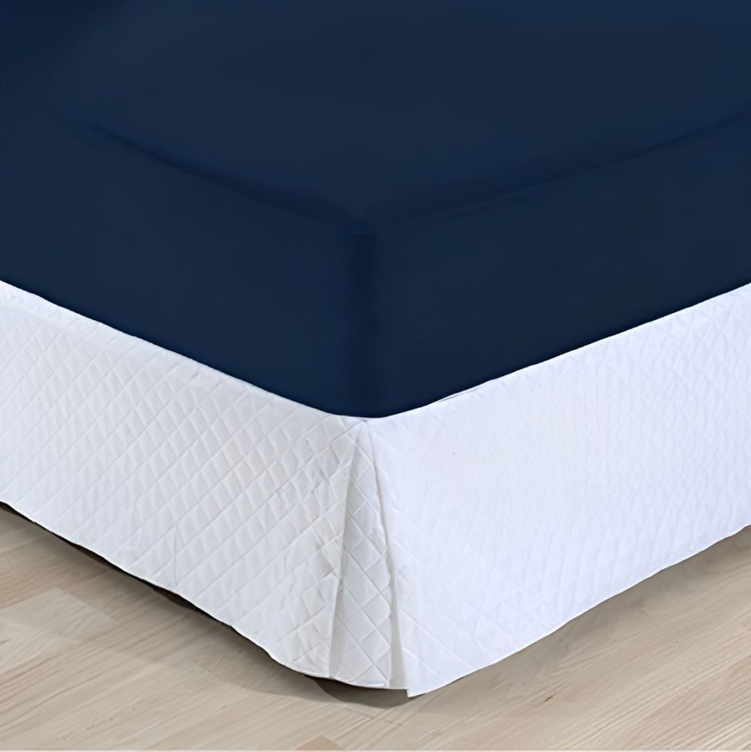 Lençol Avulso Casal Slym Solecasa 1 Pç - Azul Profundo