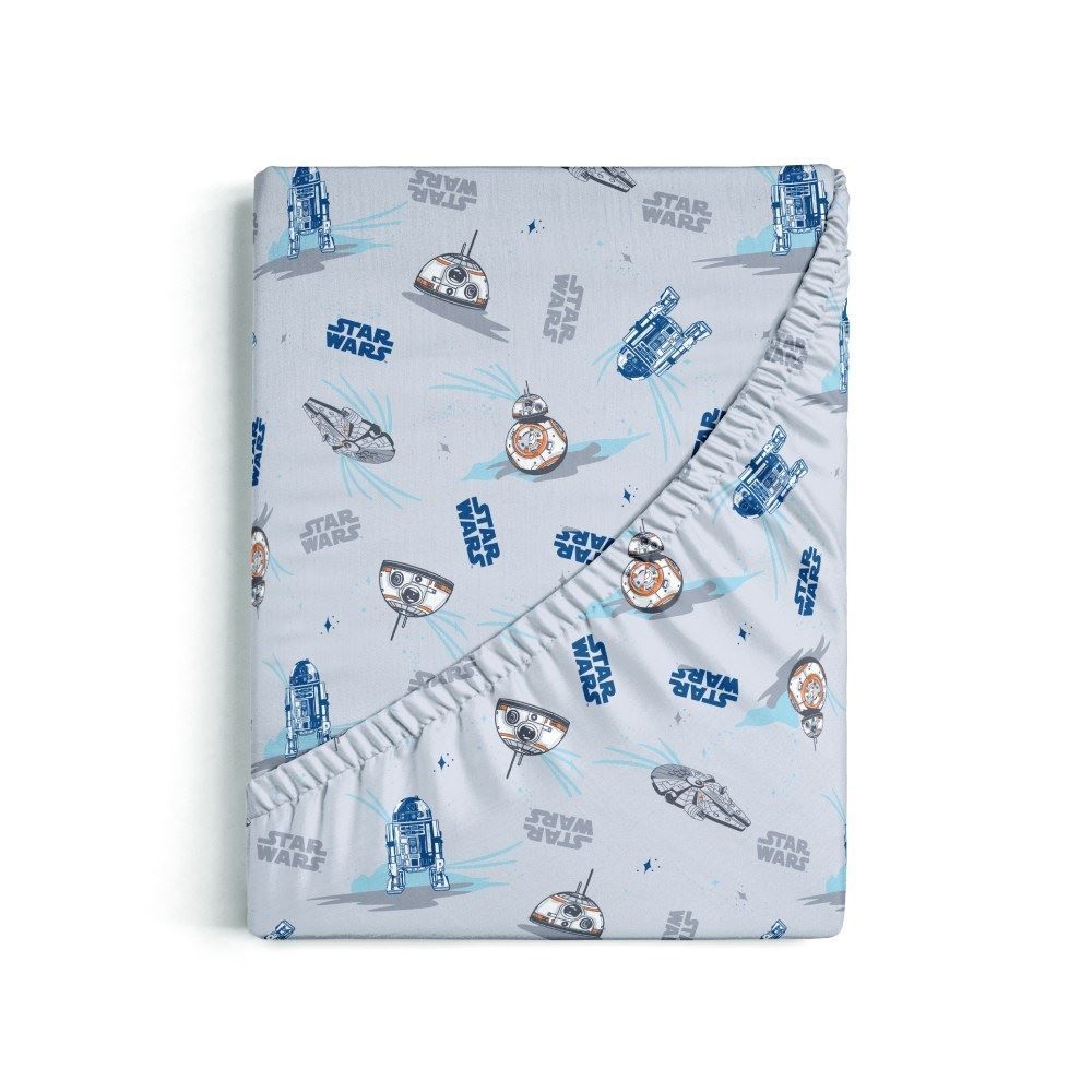Lençol Infantil Solteiro Com Elástico Disney By Hedrons - Starwars