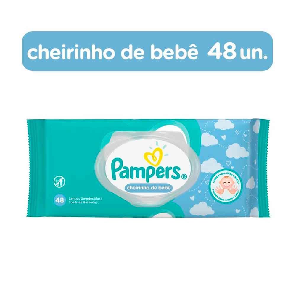 Lenços Umedecidos Pampers - Cheirinho de Bebê