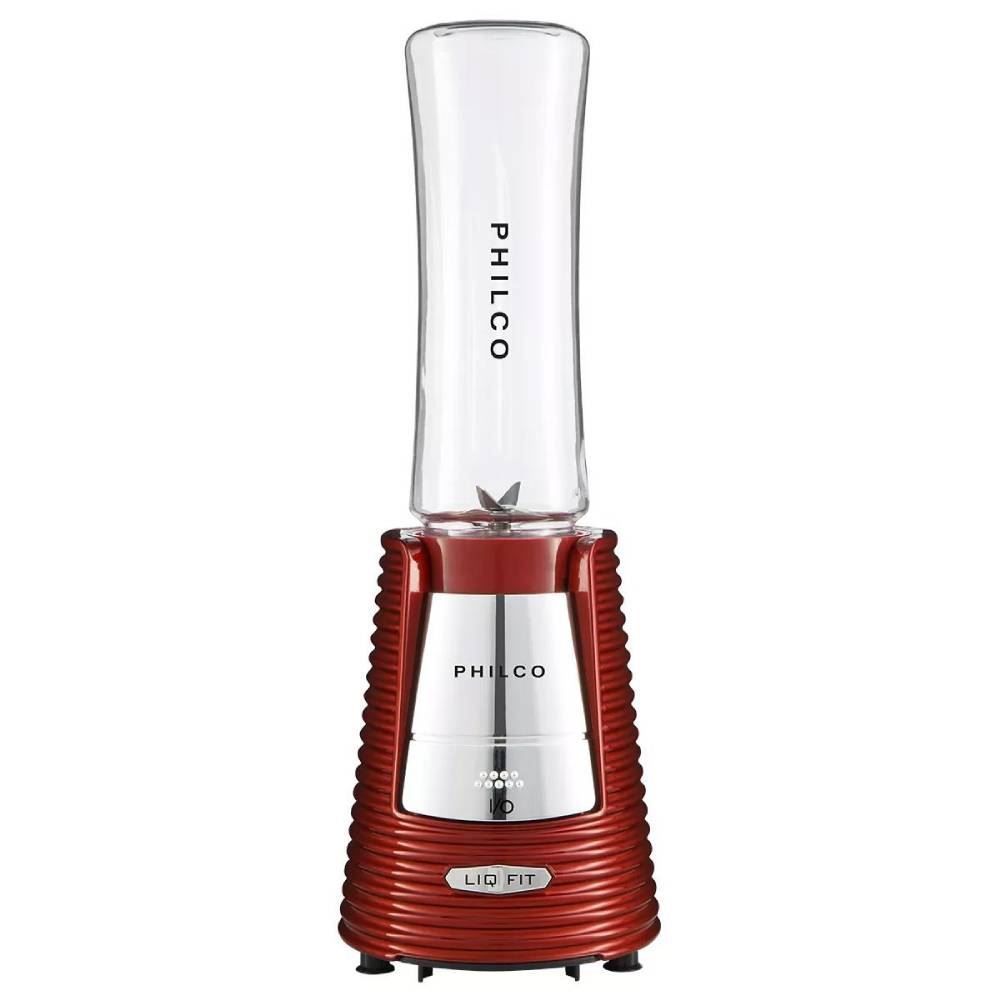 Liquidificador Fit Retrô 300W Blender Vermelho Philco