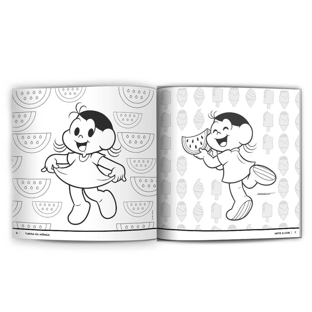 Livro Arte E Cor Turma Da Mônica Culturama - 020520501