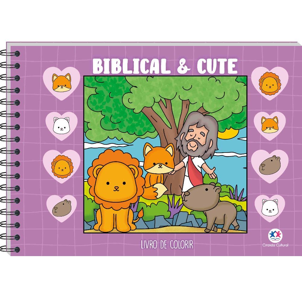 Livro Biblical And Cute Violet - Para Colorir,  Comfy & Cozy Books