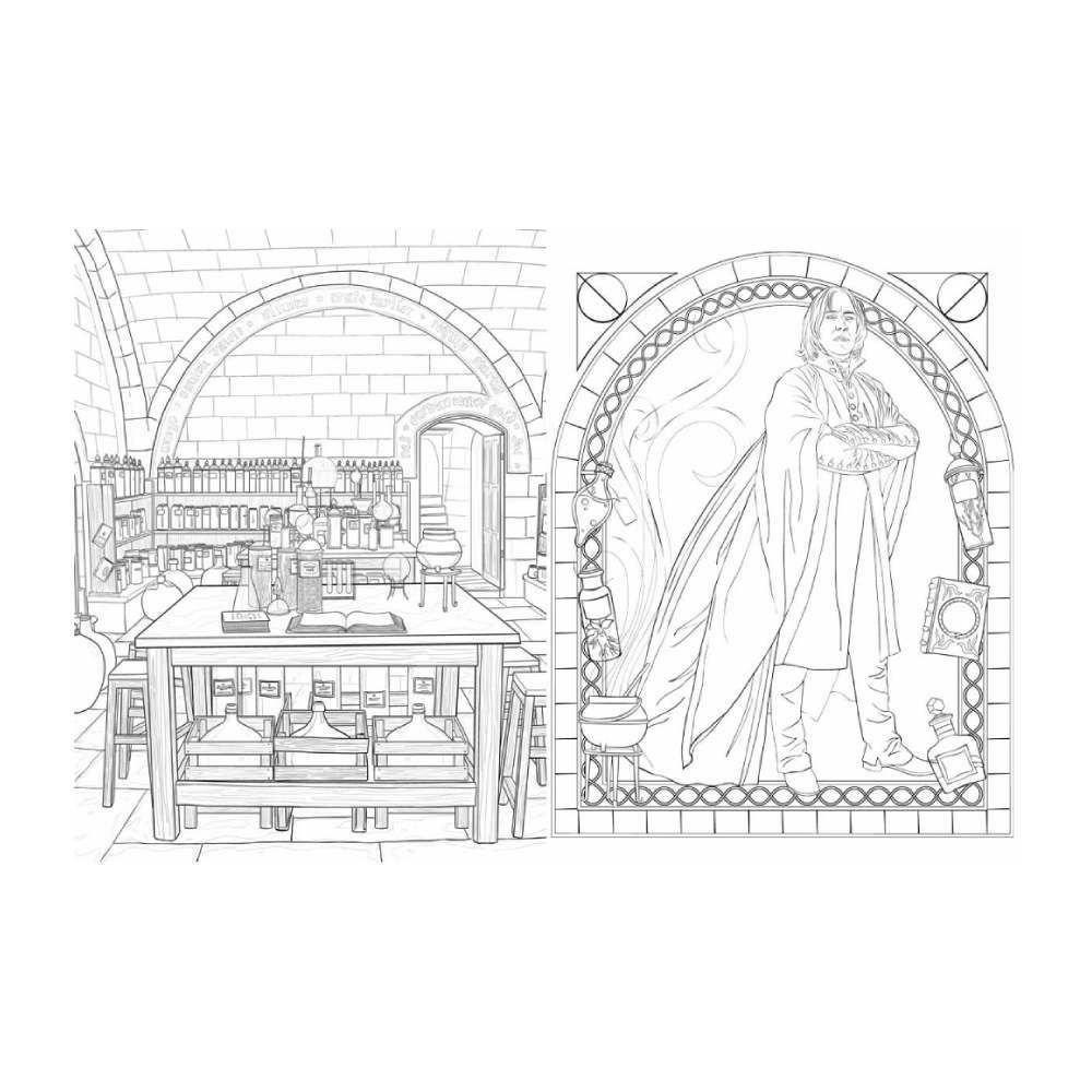 Livro Harry Potter Casas De Hogwarts Sonserina Ciranda Cultural - Para Colorir