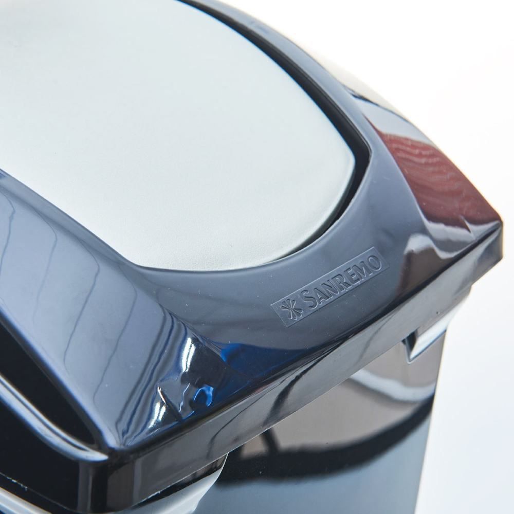 Lixeira Basculante Sanremo 15L - Preto