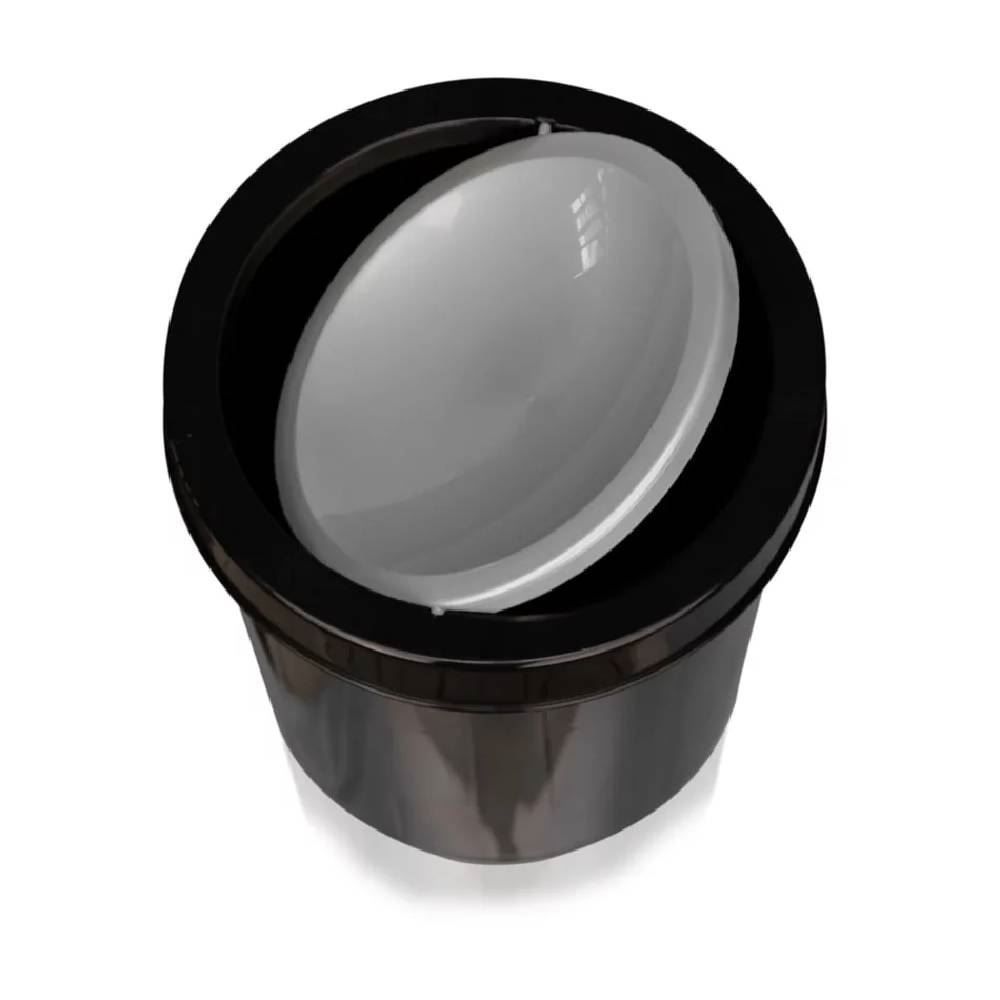 Lixeira Basculante 4,3 Litros Sanremo - Preto