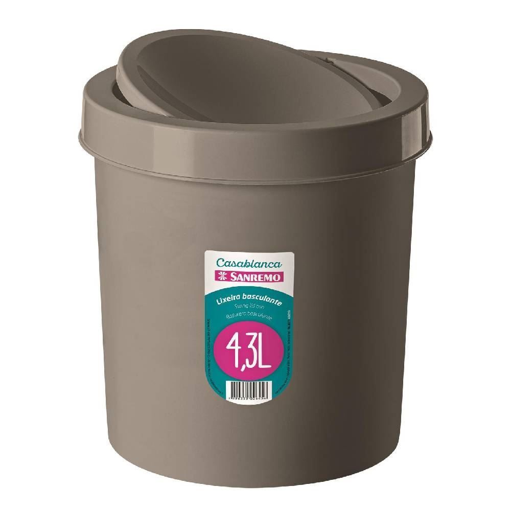 Lixeira Basculante 4,3 Litros Sanremo - Castor