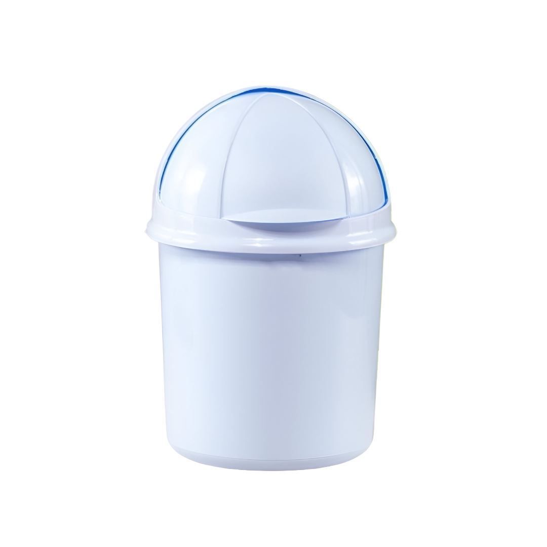 Lixeira Retrátil Plasvale 4,1 Litros - Branco