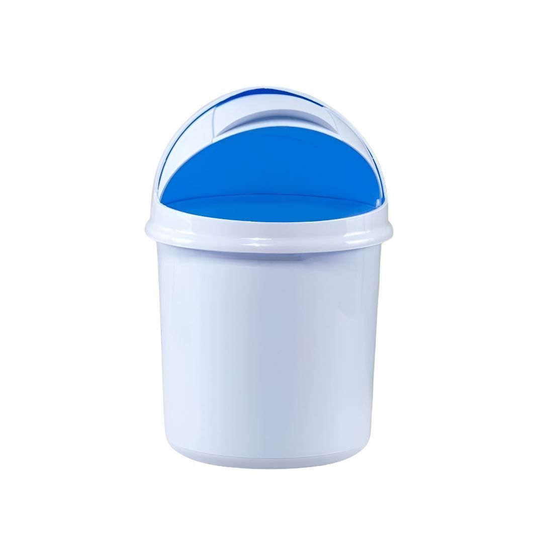 Lixeira Retrátil Plasvale 4,1 Litros - Branco