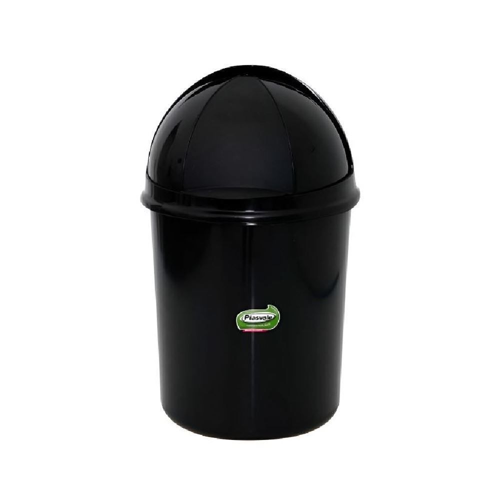 Lixeira Retrátil Plasvale 7,3 Litros - Preto