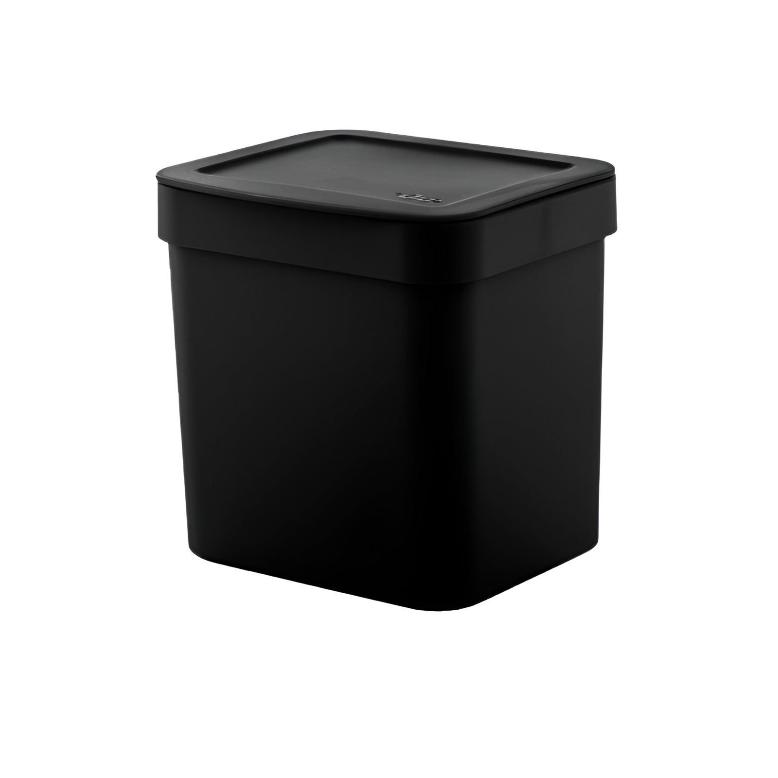 Lixeira Trium Ou 4,7 Litros - Preto