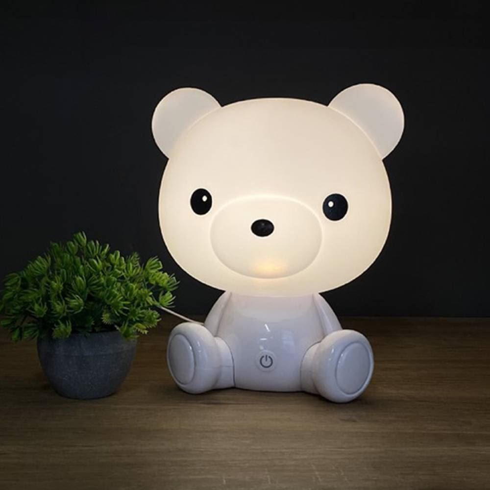 Luminária De Mesa Decorativa Led Ursinho Taschibra 3W 3000K - Kim