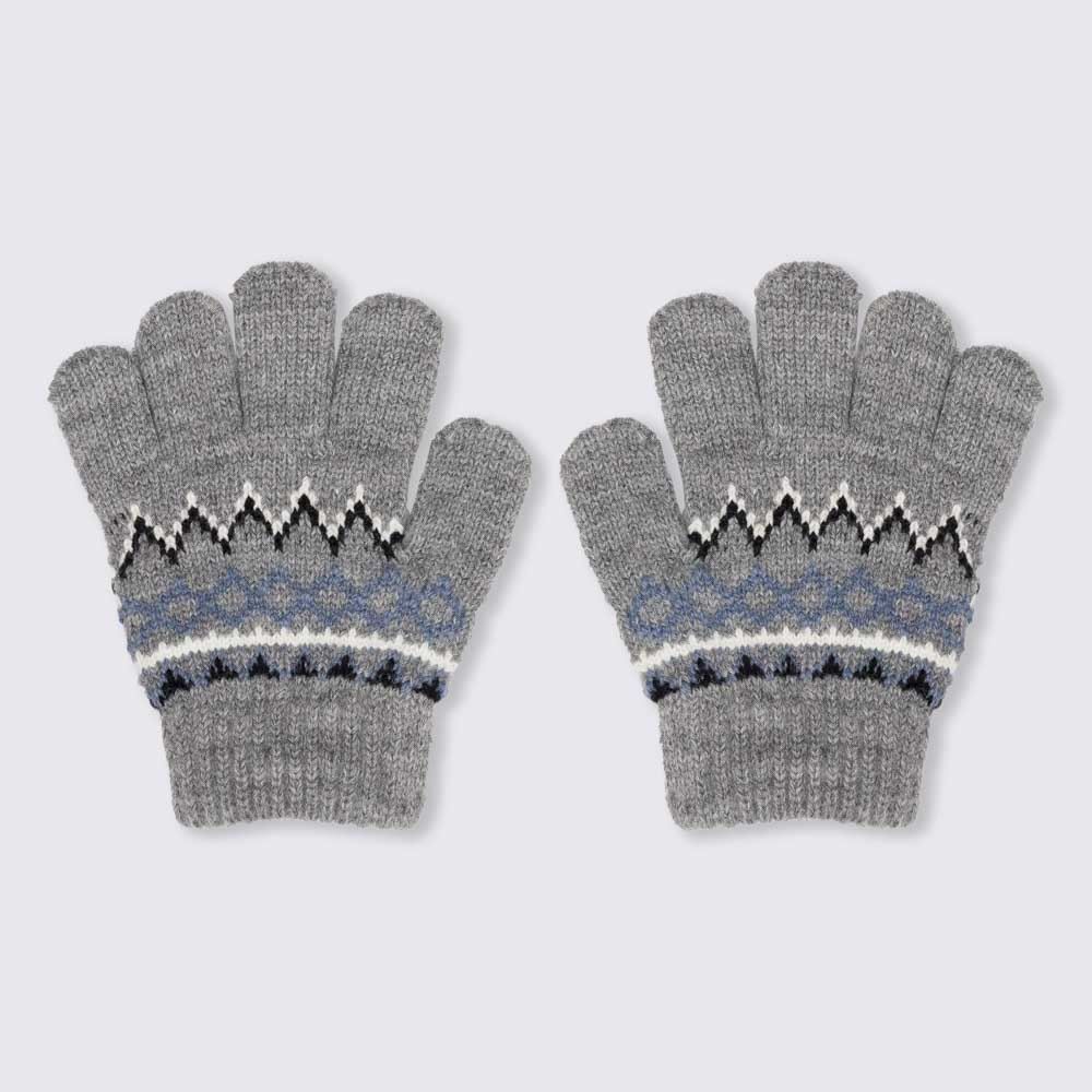 Luva Bebê Estampa Étnica Yoyo Kids - AZUL CLARO U